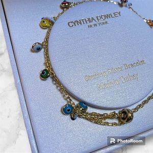 Rainbow Evil Eye Bracelet